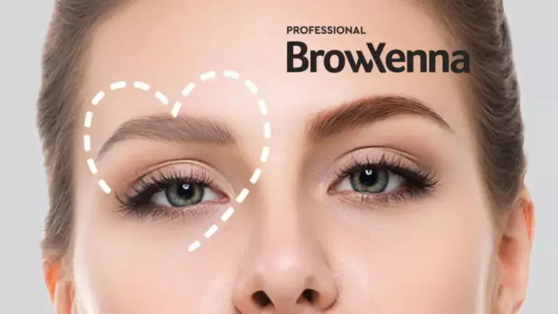 Transforma tu mirada con BrowXenna. Compara el antes y después de decolorar cejas para un look profesional y natural.